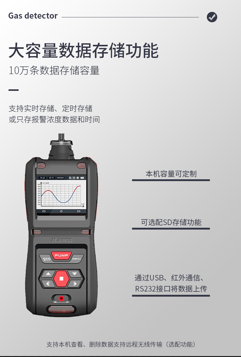  MS500便攜式復(fù)合型氣體檢測儀