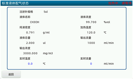 標(biāo)準(zhǔn)液體配氣狀態(tài)界面